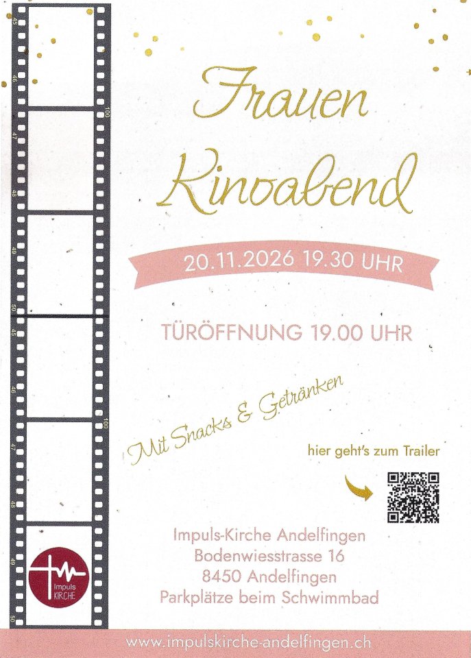Frauen Kinoabend 2026 Frauen Kinoabend 2026